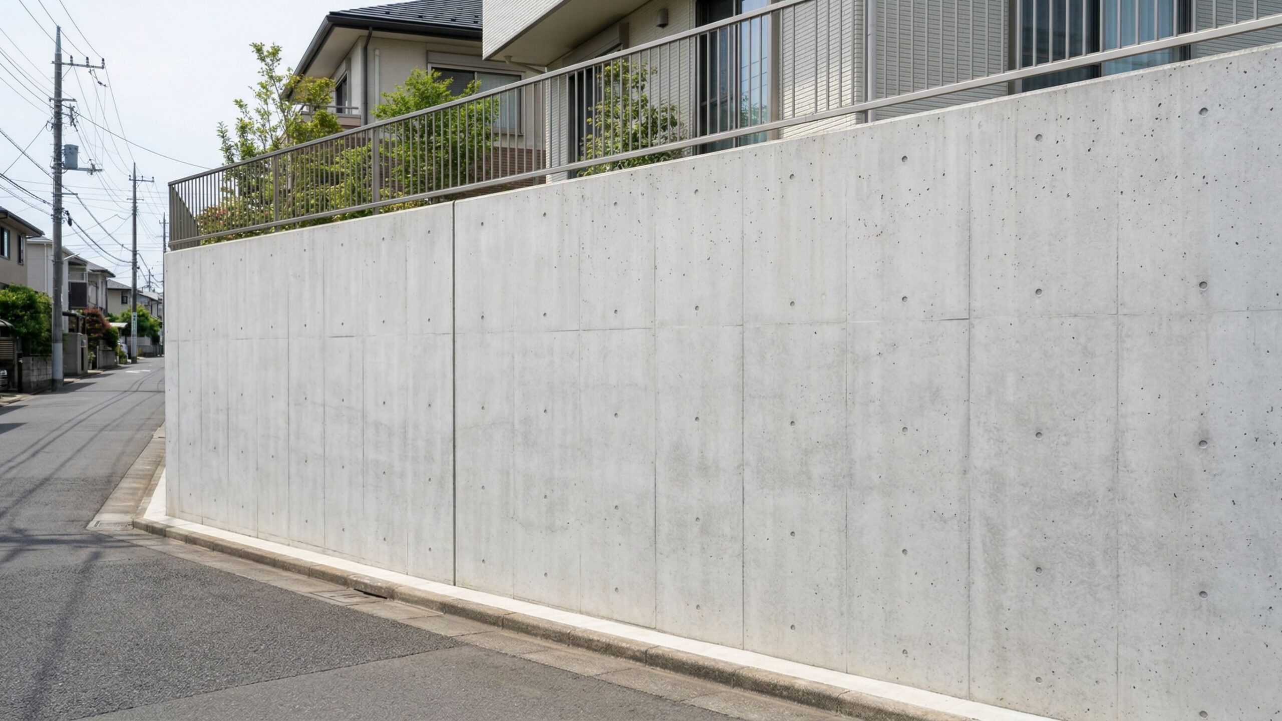 高低差のある土地の外構 高低差費用とは？擁壁・土留め工事が数百万円 
